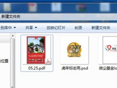 Win8.1系统下PDF在文件夹中没有显